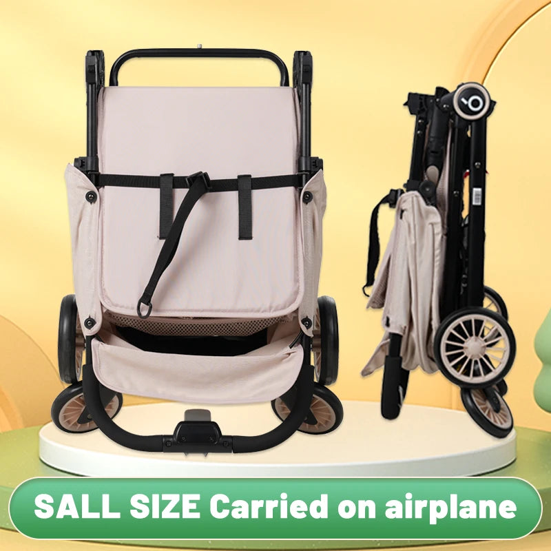 JMT-139210 Compact Portable Folding Baby Stroller Ideal for Travel and Airplane Use