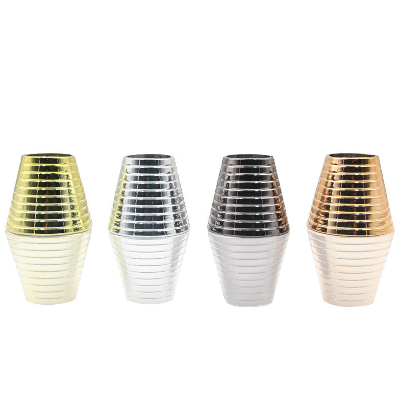 JMT-139594 Toothy Imitation Metal Hair Tie with Electroplating - All-Match Fashion for Women in Various Colors