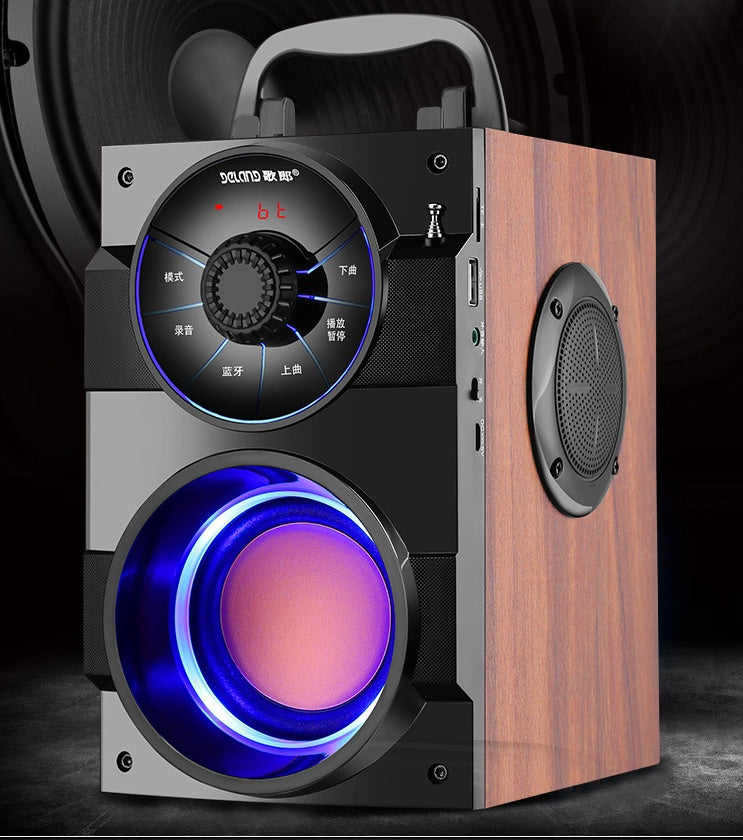 JMT-139722 Portable Mini Home Audio System with Subwoofer and USB Power Supply