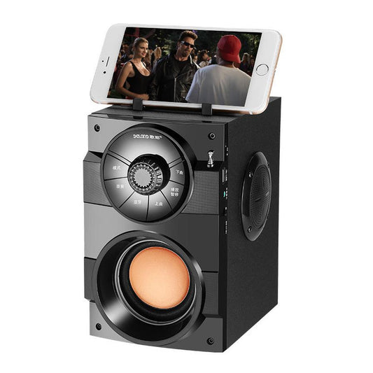 JMT-139722 Portable Mini Home Audio System with Subwoofer and USB Power Supply