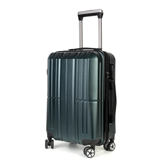 JMT-139786 Durable Polycarbonate Trolley Luggage with TSA Lock and Four Wheels