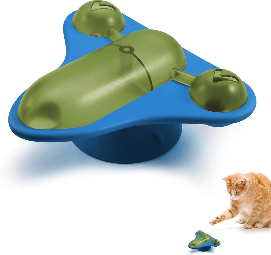 JMT-140042 Interactive Pet Puzzle Toy with Bell and Snack Dispenser for Cats, Dogs, and Small Pets