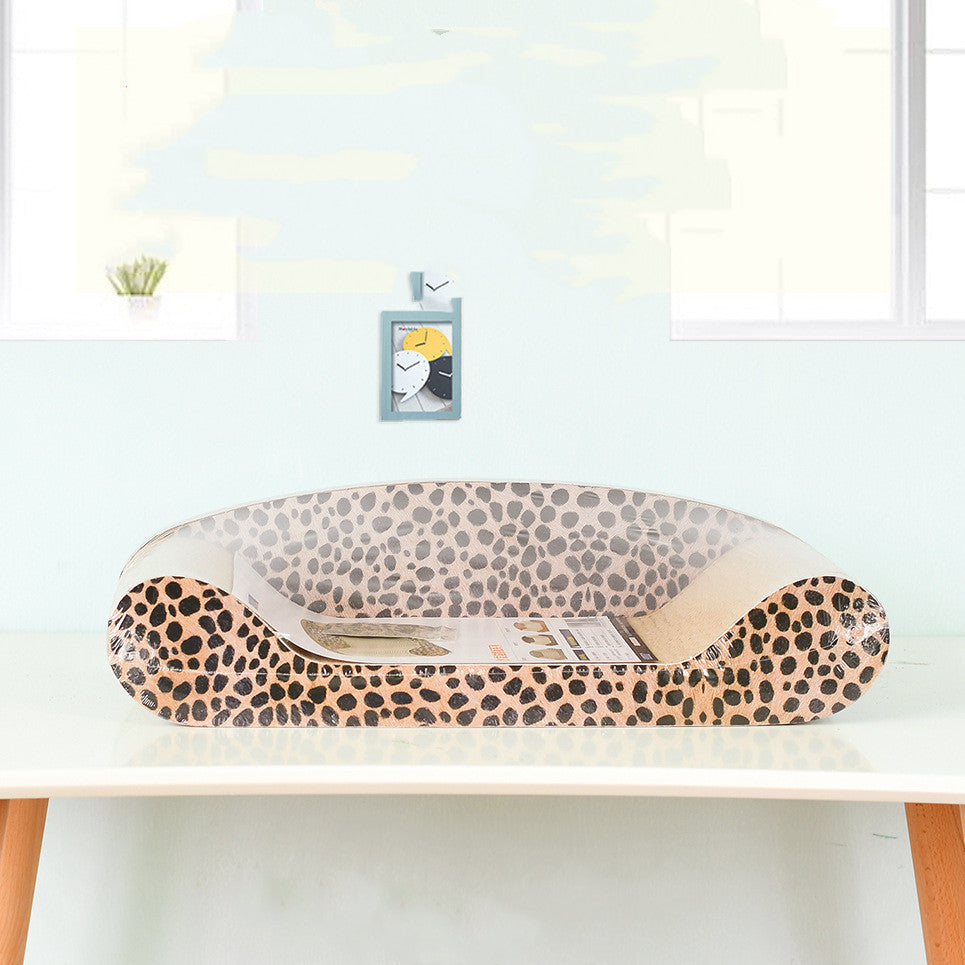 JMT-141386 Cat Sofa - Corrugated Paper Cat Grinding Toy, Dimensions 50 x 24.5 x 13.5 cm
