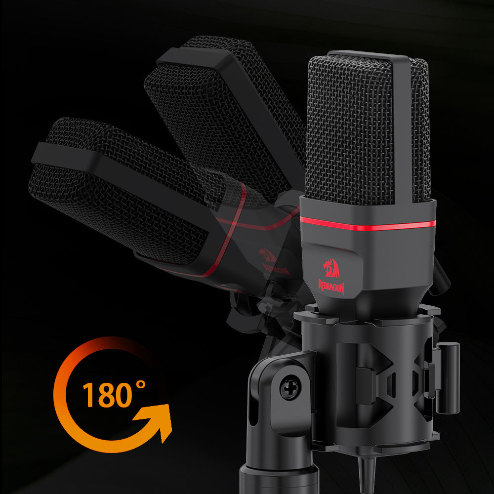 JMT-141386 Condenser Microphone with Tripod Stand for Computer Audio Recording