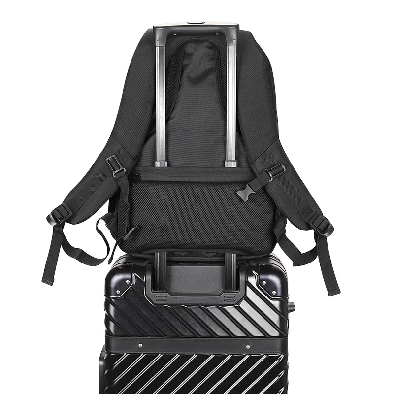 JMT-141386 Stylish Water-Resistant Backpack with USB Charging for Business and Outdoor Use