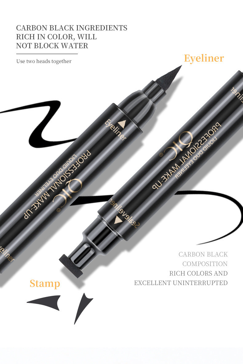 JMT-141642 Waterproof Non-Smudge Black Wing Liquid Eyeliner Pen for Precise Application