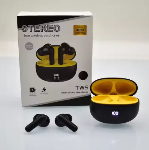 JMT-141706 Noise Cancelling In-Ear Earbuds with Touch Control and LED Battery Indicator for Sports and Gaming