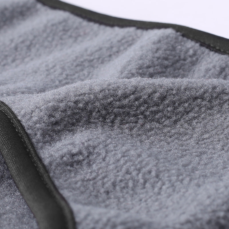 JMT-141898 Fleece-Lined Sports Headband for Running and Yoga, Ear Coverage and Ponytail Compatibility