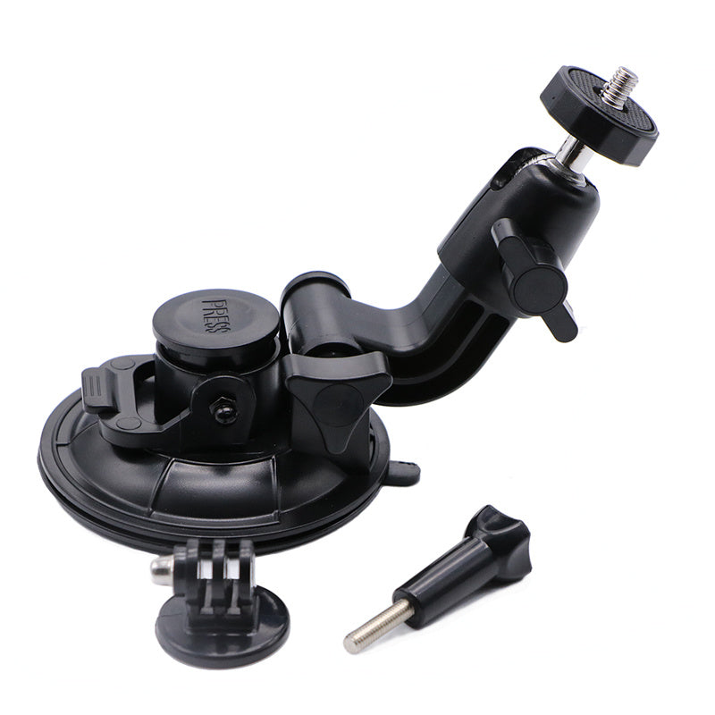 JMT-141898 Strong Big Suction Cup for Action Cameras - 9cm Diameter with Screw and Adapter