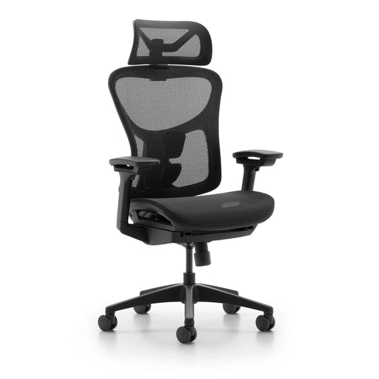JMT-141962 Ergonomic High Back Mesh Executive Office Chair with Adjustable Headrest