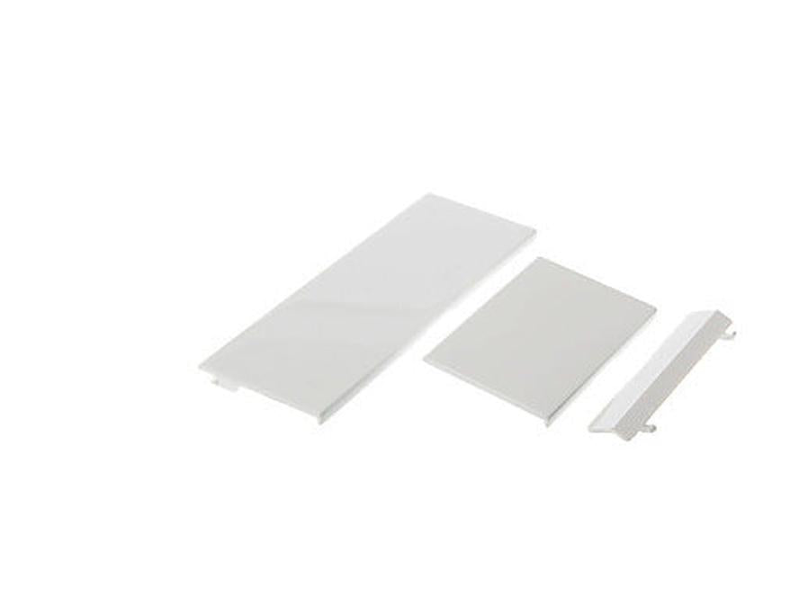 JMT-142218 Three-in-One SD Card Expansion Slot Baffle for Game Consoles - White/Black