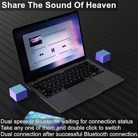 JMT-142346 Bluetooth Speaker X1 - Portable Wireless Audio Device with Dual Machine Coupling, USB Charging, and Call Function