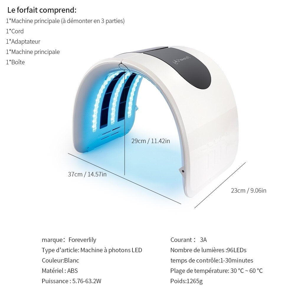 JMT-142922 Photon Skin Rejuvenation Spectrometer with Heating and Color Light Functionality for Home Use