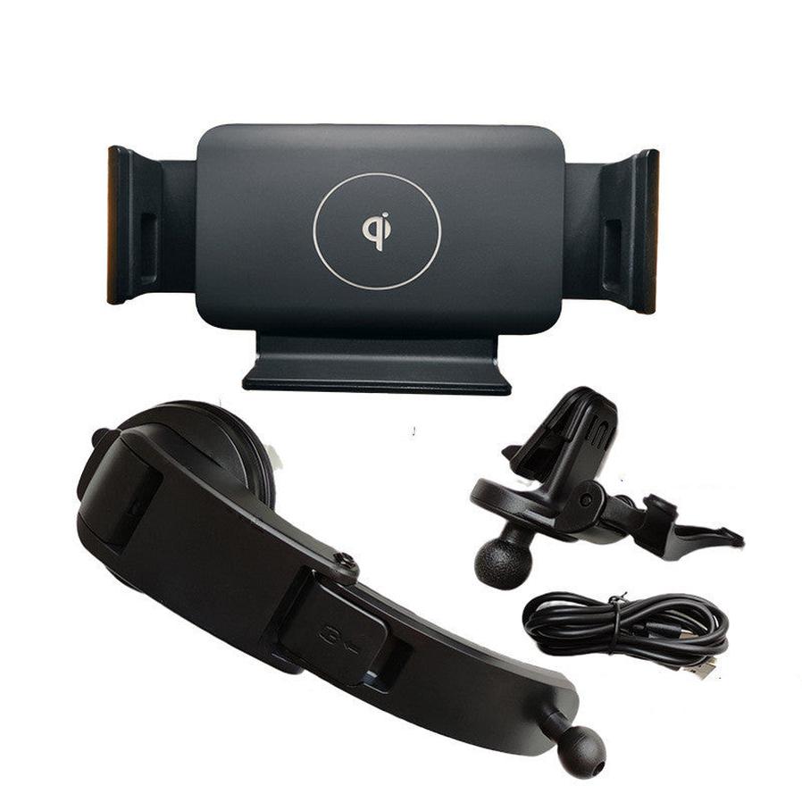 JMT-143370 Wireless Car Charger with Vent and Suction Mount for Qi-Enabled Devices