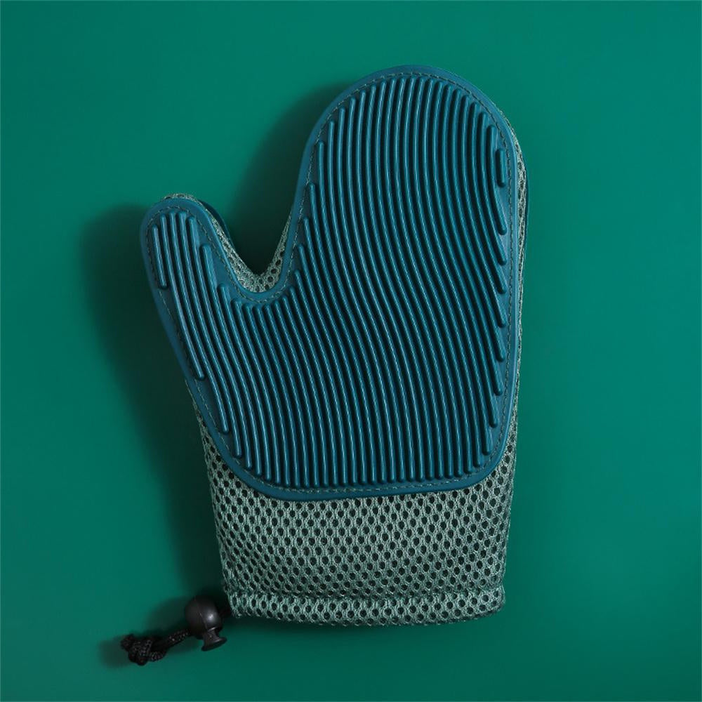 JMT-143498 Pet Grooming Glove for Hair Removal and Bathing – Effective Mitt for Shedding and Daily Care