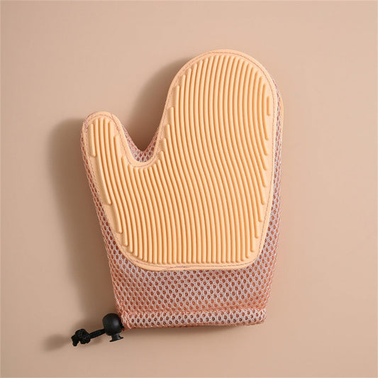 JMT-143498 Pet Grooming Glove for Hair Removal and Bathing – Effective Mitt for Shedding and Daily Care
