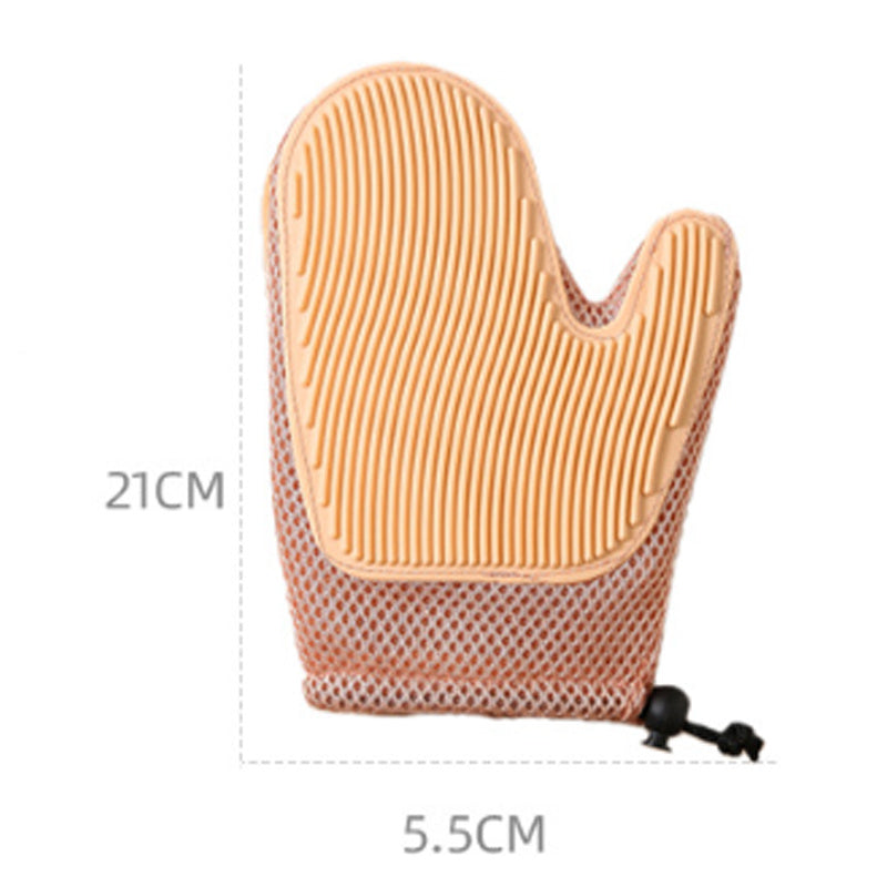JMT-143498 Pet Grooming Glove for Hair Removal and Bathing – Effective Mitt for Shedding and Daily Care