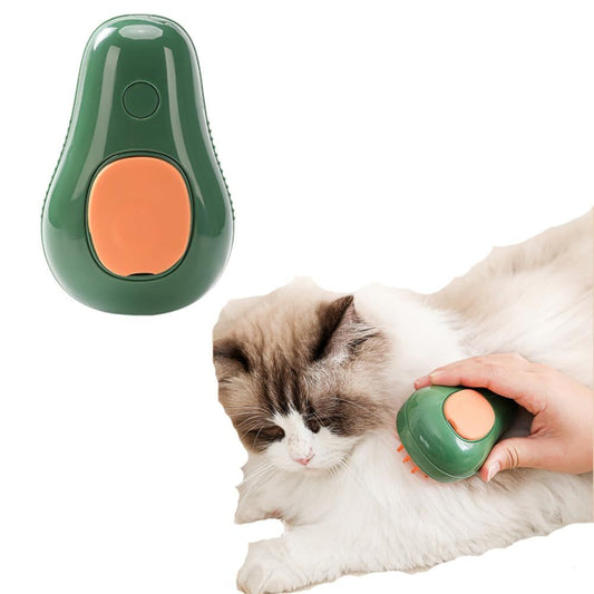 JMT-143754 3 in 1 Pet Grooming Steam Brush for Cats and Dogs - Self-Cleaning, Water Spray Function, Gentle Massage, and Portable Design