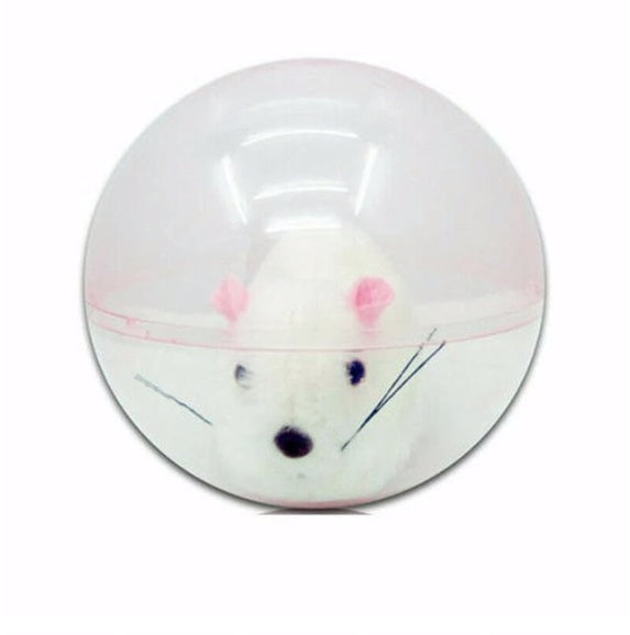 JMT-143818 Plush Small Animal Ball Toy for Hamsters, Squirrels, and Rabbits - 12.5cm