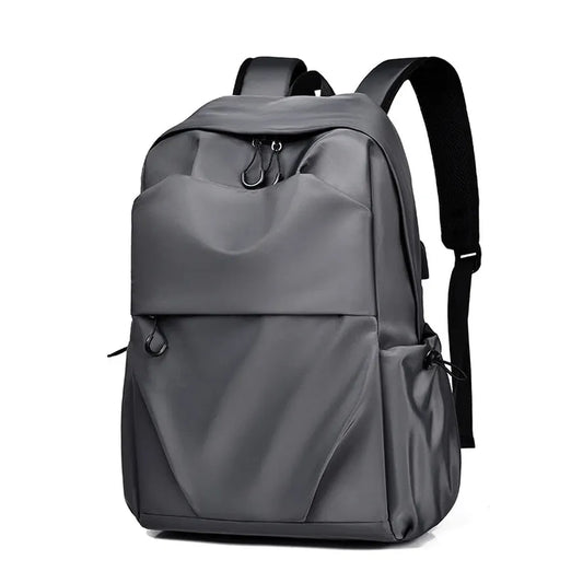 JMT-144074 Spacious Casual Men's School Backpack with USB Port and Waterproof Design for Students