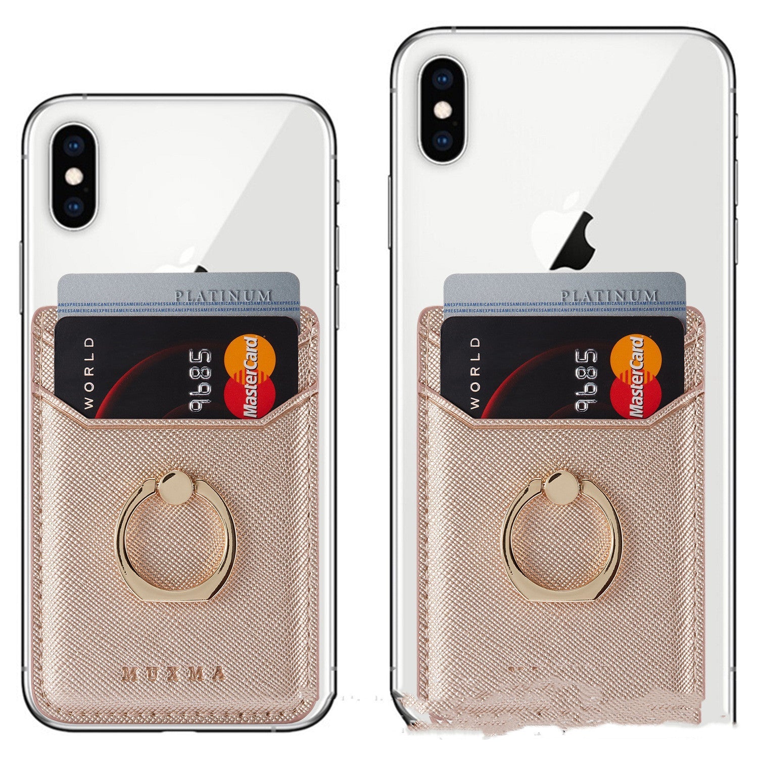 JMT-144522 Fashion Wallet Style ID Card Holder with Phone Ring and Credit Card Slots