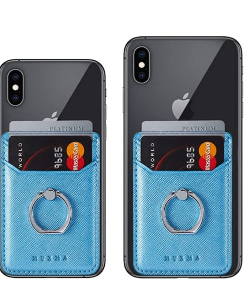 JMT-144522 Fashion Wallet Style ID Card Holder with Phone Ring and Credit Card Slots