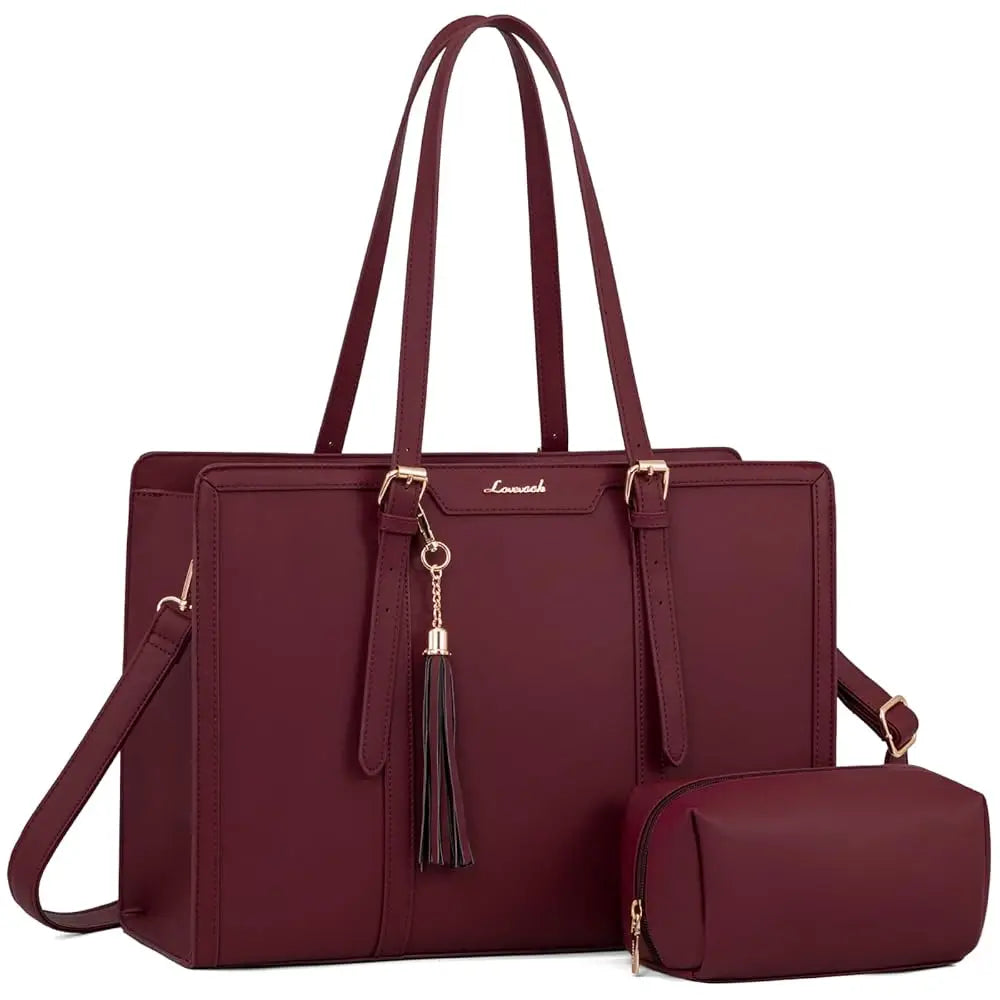 JMT-144650 Stylish 2-Piece Set PU Leather and Canvas Tote Bag for School, Shopping, and Casual Use, Versatile Crossbody and Shoulder Design for Women