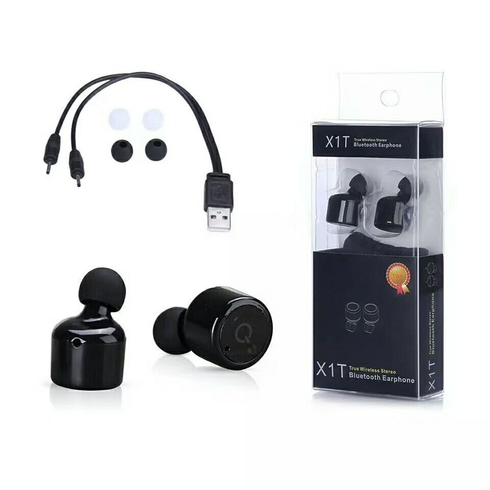 JMT-144650 X1T TWS 5.0 Bluetooth Stereo Earbuds with Voice Control and Multi-Point Connection