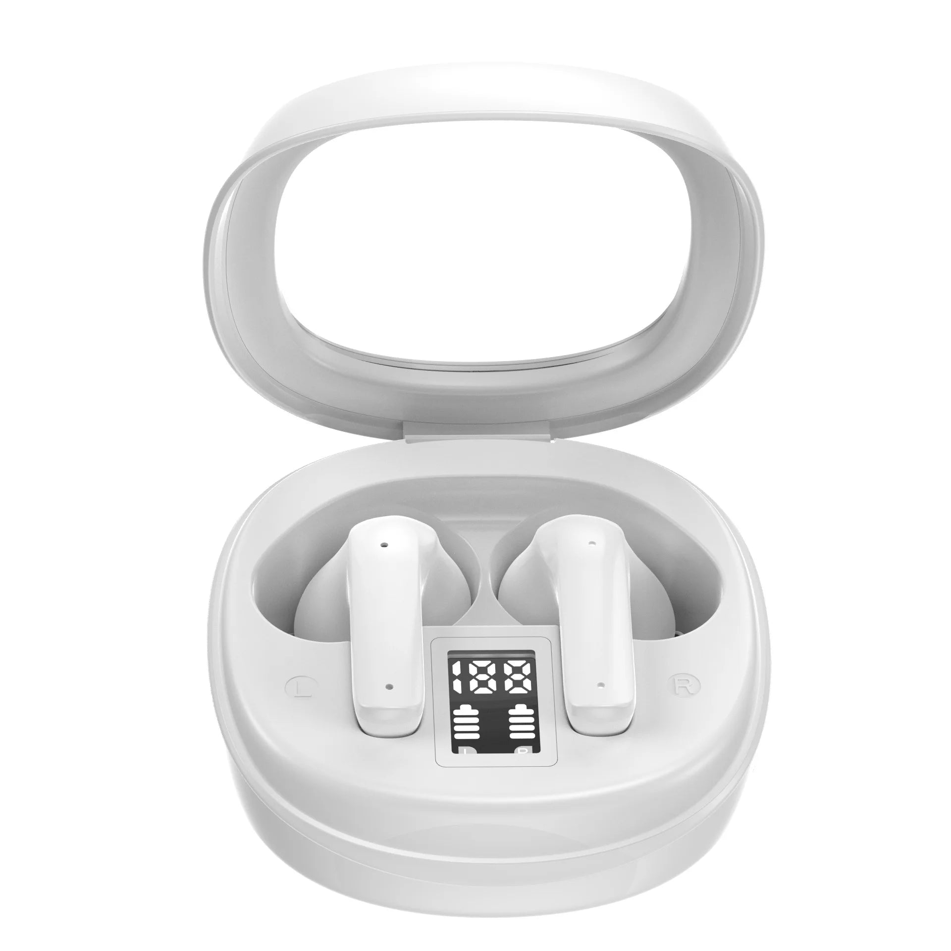 JMT-144842 Waterproof Wireless In-Ear Headset with LED Digital Display for Sports Use