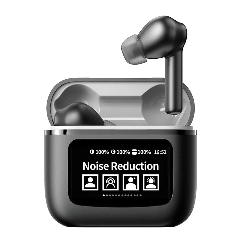 JMT-144842 Waterproof Wireless In-Ear Headset with LED Digital Display for Sports Use