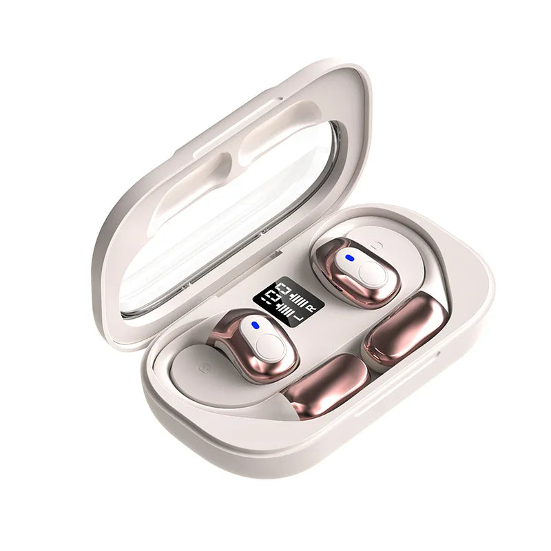 JMT-144842 Waterproof Wireless In-Ear Headset with LED Digital Display for Sports Use