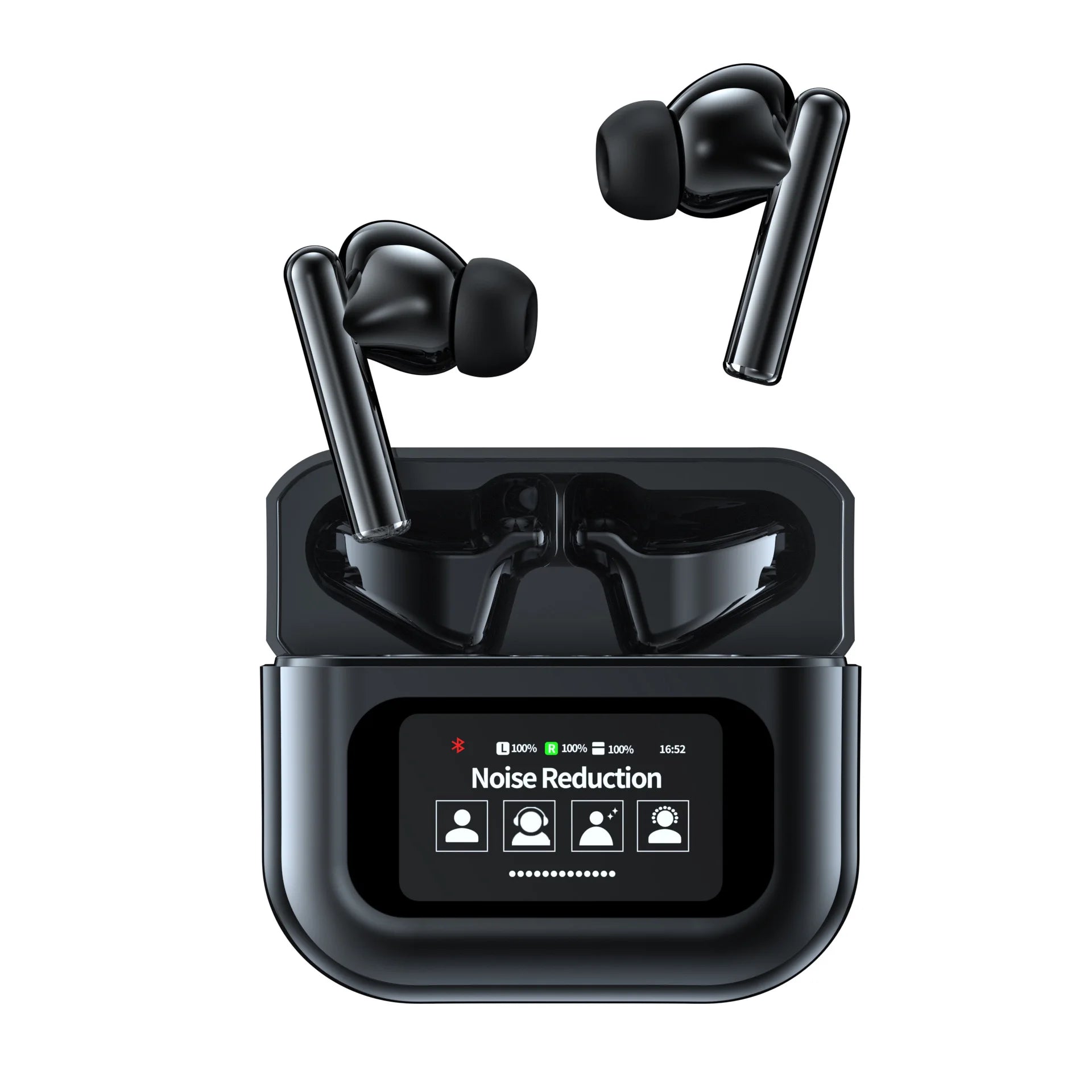 JMT-144842 Waterproof Wireless In-Ear Headset with LED Digital Display for Sports Use