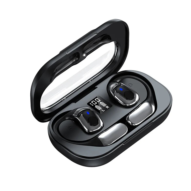 JMT-144842 Waterproof Wireless In-Ear Headset with LED Digital Display for Sports Use