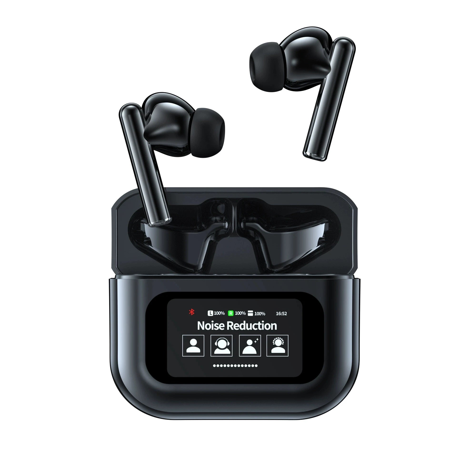 JMT-144842 Waterproof Wireless In-Ear Headset with LED Digital Display for Sports Use