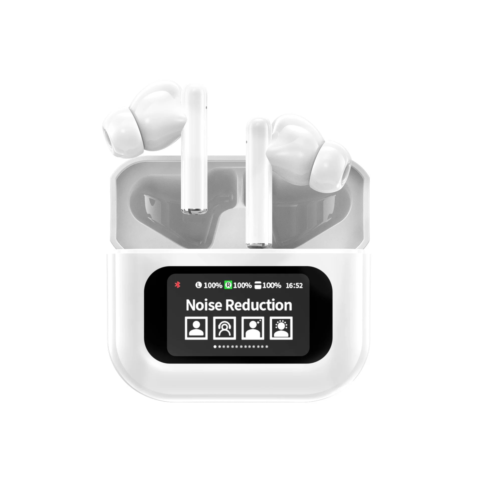 JMT-144842 Waterproof Wireless In-Ear Headset with LED Digital Display for Sports Use