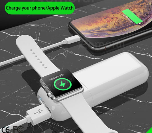 JMT-144842 Wireless Charging Power Bank 5500mAh with USB Output and Magnetic Induction Charging