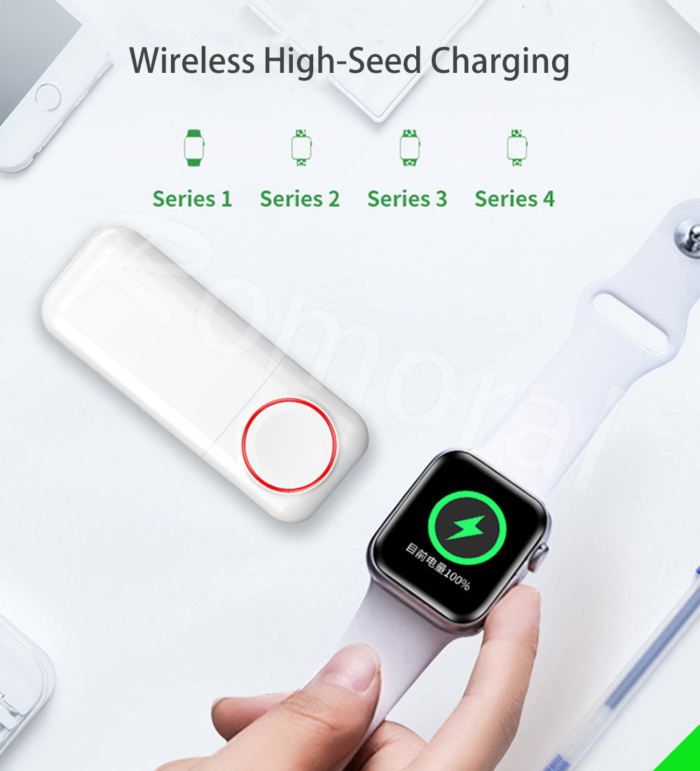 JMT-144842 Wireless Charging Power Bank 5500mAh with USB Output and Magnetic Induction Charging