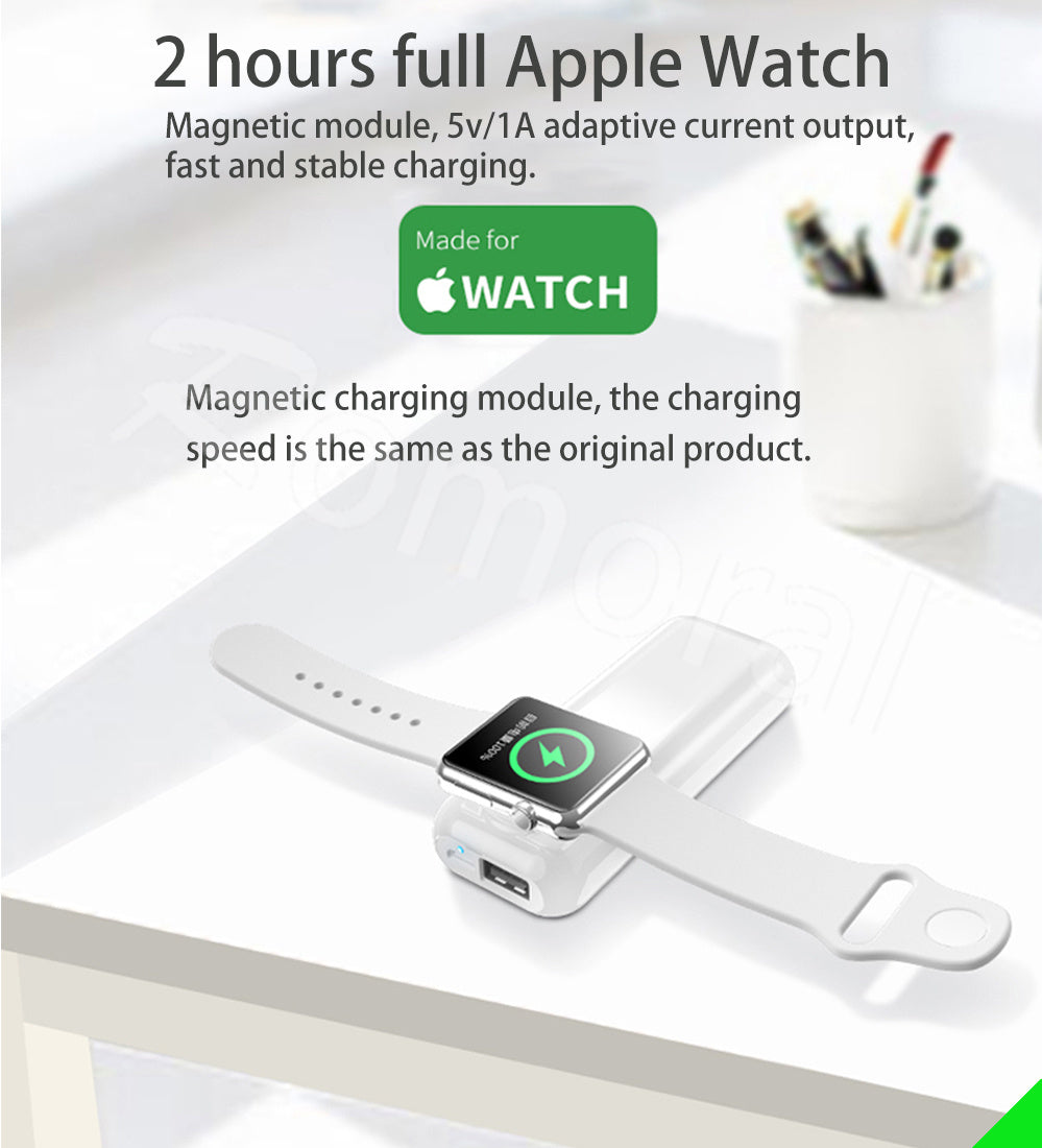 JMT-144842 Wireless Charging Power Bank 5500mAh with USB Output and Magnetic Induction Charging