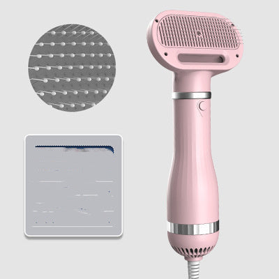 JMT-144906 Teddy Integrated Hair Dryer and Brushing Comb with Wireless Convenience, Adjustable Heat and Speed