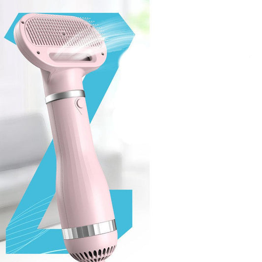JMT-144906 Teddy Integrated Hair Dryer and Brushing Comb with Wireless Convenience, Adjustable Heat and Speed