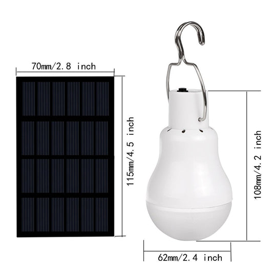 JMT-145162 Portable LED Solar Charging Lamp for Outdoor Use