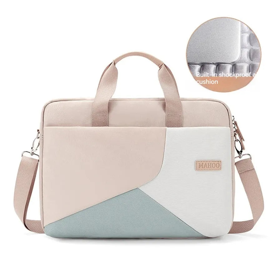 JMT-145162 Stylish Crossbody Laptop Tote Bag for 13.3/15.6 Inch Devices, Compatible with MacBook, Ideal for Women