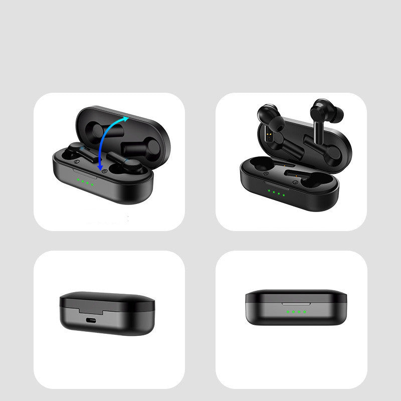 JMT-145162 Waterproof ANC Noise Canceling Bluetooth Headphones with Charging Case - W20 Model
