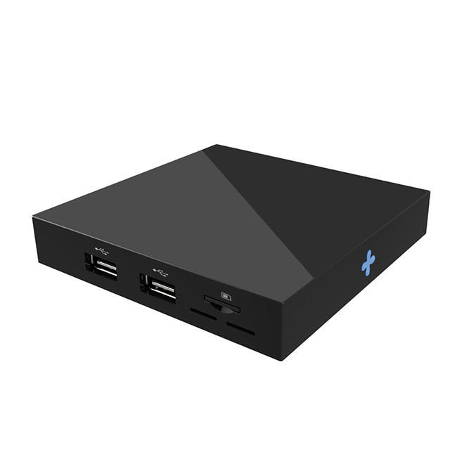 JMT-145290 Black HD Play Box Multimedia Terminal - Network Voice Player with HDMI, USB, and 1GB RAM