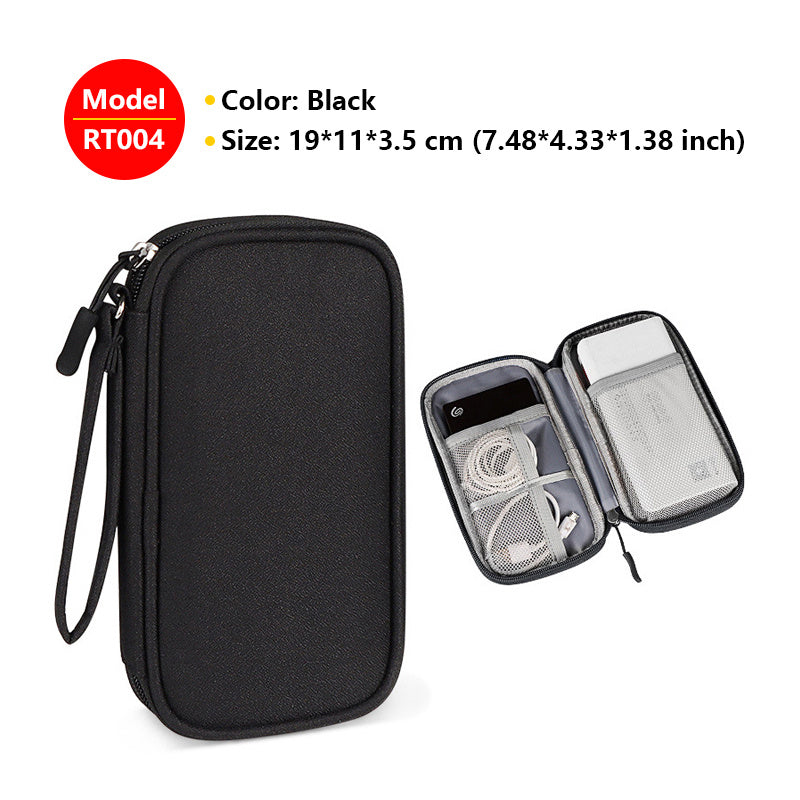 JMT-145354 Multifunctional Waterproof Storage Bag for Cables and Chargers - Portable Travel Organizer