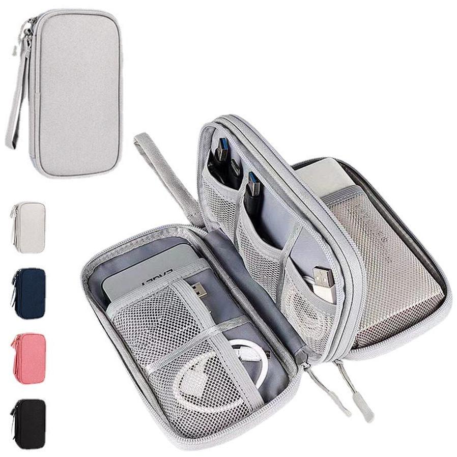 JMT-145354 Multifunctional Waterproof Storage Bag for Cables and Chargers - Portable Travel Organizer