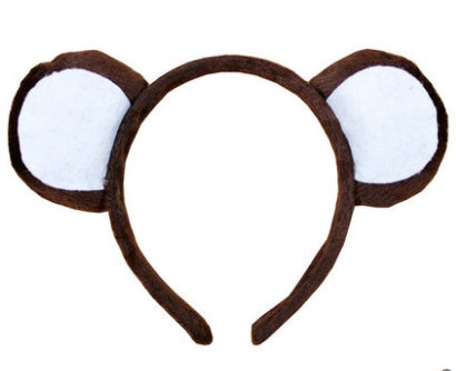 JMT-145802 Animal-Themed Plush Headband for Kids - Various Designs Available