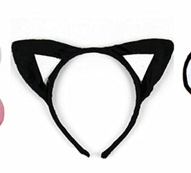 JMT-145802 Animal-Themed Plush Headband for Kids - Various Designs Available