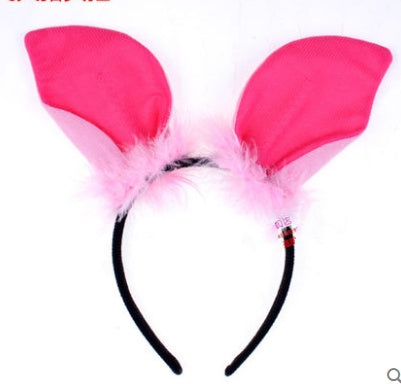 JMT-145802 Animal-Themed Plush Headband for Kids - Various Designs Available