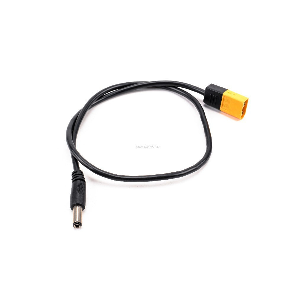 JMT-145994 XT60 to DC 5.5mm x 2.5mm Power Cord – 0.5m Dual Core 22 AWG Adapter Cable